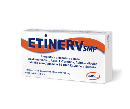 Etinerv SMP - Integratore Antiossidante - 30 Compresse