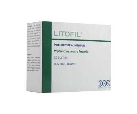 Litofil Integratore con Potassio e di Phyllantus Niruri 20 Bustine