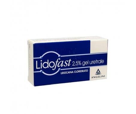 Lidofast Gel Uretrale 2,5% Lidocaina 15g
