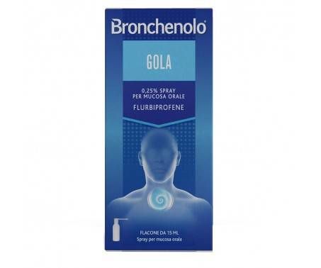 Bronchenolo Gola 0,25% Spray Per Mucosa Orale 15 ml