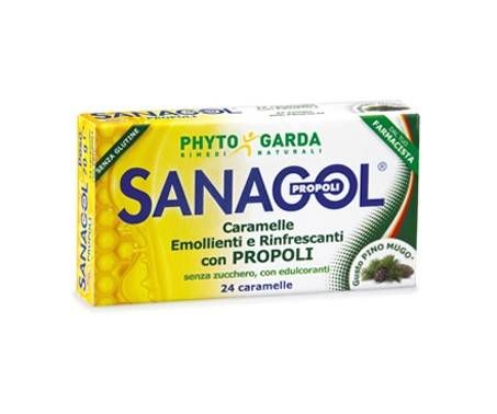 Sanagol Propoli Gusto Pino Mugo 24 Caramelle Balsamiche