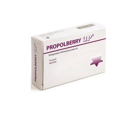Propolberry 3P Integratore Benessere Vie Respiratorie 30 Compresse