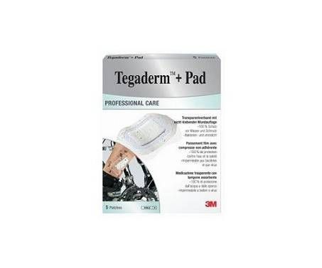 Tegaderm + Pad Cerotto con Tampone 6x10 cm 5 Pezzi
