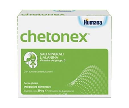 Humana Chetonex Integratore Vitamine 14 Bustine