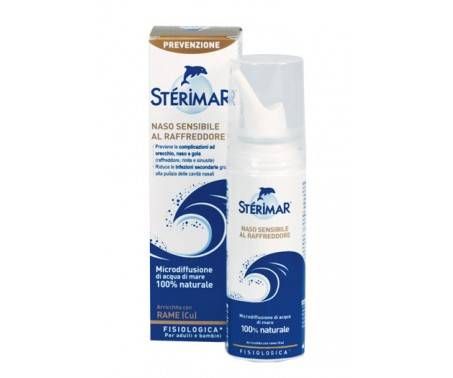 Sterimar Cu Spray Nasale Isotonico Decongestionante Nasale 100 ml