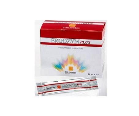 Ergozym Plus - Integratore Energetico - 24 Stick monodose - 10 ml