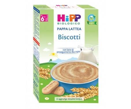 HiPP: Pappa Lattea ai Biscotti Bio