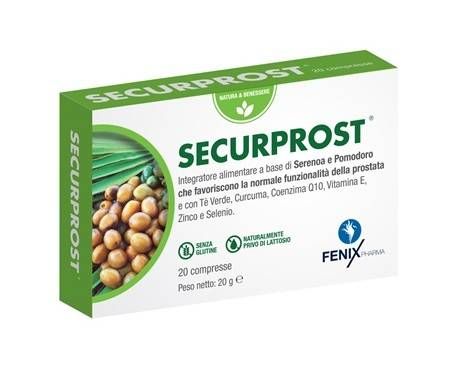Fenix Pharma Securprost Integratore Prostata 20 Compresse