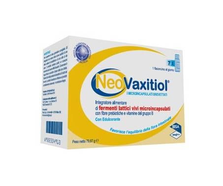 Neo Vaxitiol Integratore Flora Intestinale 7 Flaconcini 10 ml