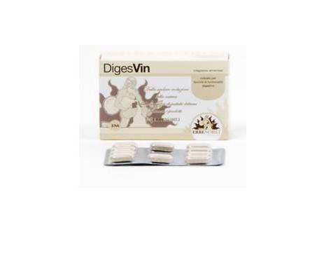 Erbenobili Digesvin Integratore Estratti Vegetali Digestivo 30 Compresse 850 mg