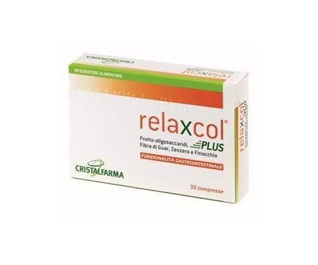 Relaxcol Plus Integratore Funzionalità Gastrointestinale 30 Compresse