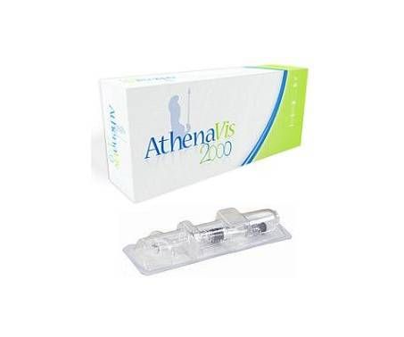 Athenavis 2000 - Siringa intrarticolare a base di Acido Ialuronico 1,5% - 30 mg - 2 ml - 3 pezzi