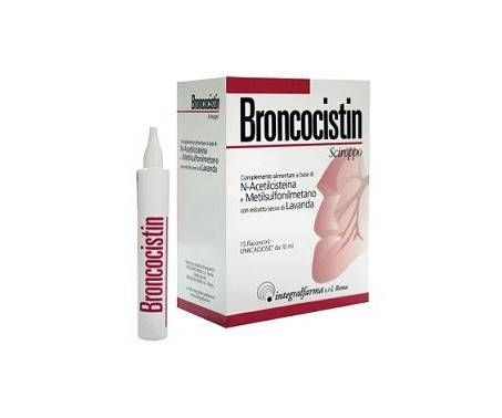 Broncocistin Sciroppo Integratore Benessere Vie Respiratorie 15 Flaconini