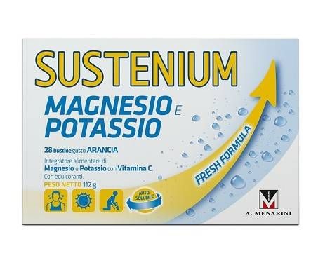 Sustenium Magnesio e Potassio Integratore di Sali Minerali