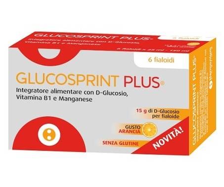 Glucosprint Plus - Integratore per ipoglicemia - 6 Fiale
