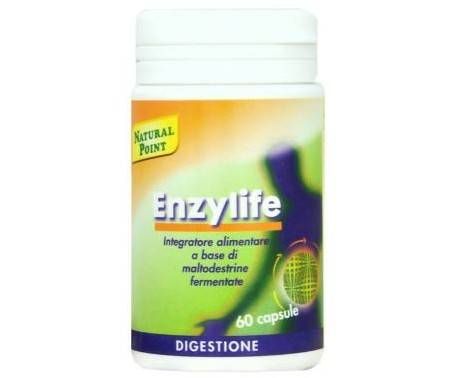 Enzylife Natural Point - Integratore per la digestione - 60 capsule 