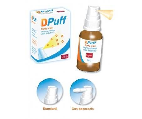 Dpuff Spray Integratore Vitamina D 8 ml