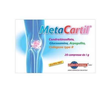 Metacartil Integratore Vitamine E Glucidi 20 Compresse
