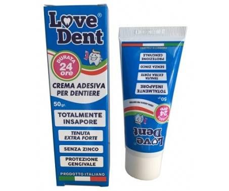 Love Dent Crema Adesiva Per Dentiere 50 g