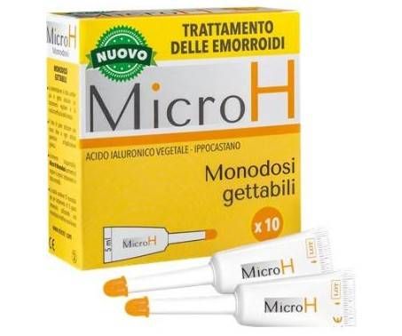 Micro H Monodosi Gel Emorroidi 10 Pezzi