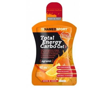 Named Sport - Total energy carbo gel - Agrumix - 40 ml
