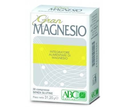 Gran Magnesio ABC Integratore di Magnesio 30 Compresse