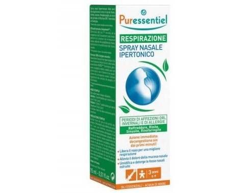 Puressentiel respirazione spray nasale ipertonico 15ml