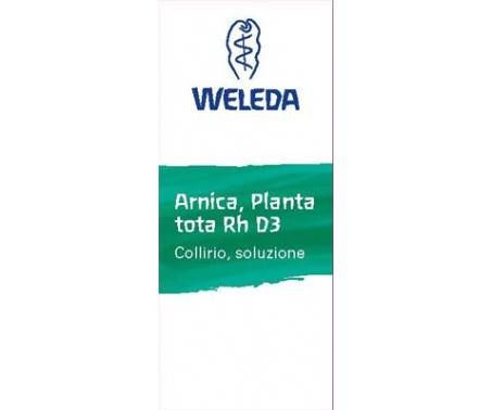 Weleda Arnica Planta Tota RH D3 Collirio Medicinale Omeopatico 10 ml