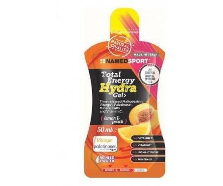 Named Sport - Total Energy Hydra Gel - Lemon & Peach - 50 ml