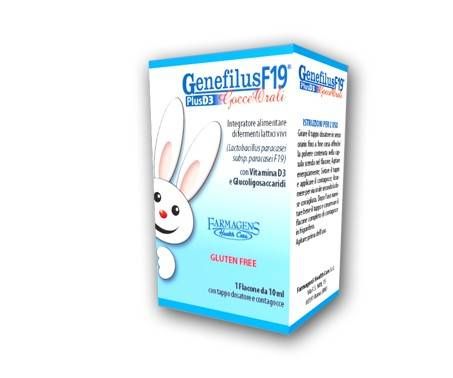 Genefilus F19 Plus D3 Gocce orali 10ml