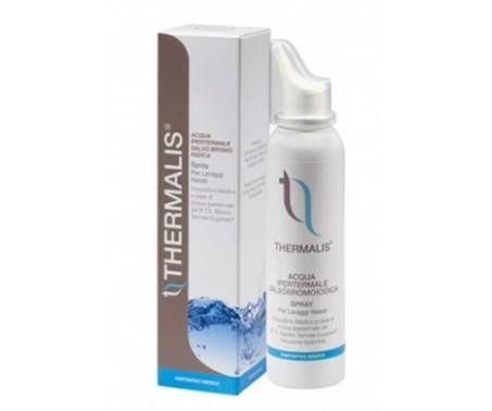 Thermalis Acqua Ipertermale Salso-bromo-iodica per lavaggi nasali spray 150ml