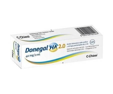 Donegal HA 2.0 sostituto del liquido sinoviale per le articolazioni siringa 2ml