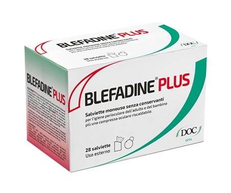 Blefadine Plus Igiene Perioculare 28 Salviettine Monouso + 1 Compressa Oculare Riscaldabile