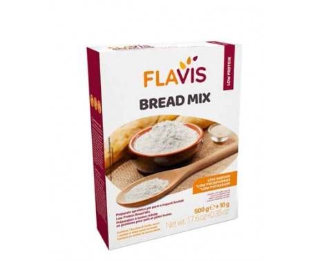 Mevalia Flavis Bread Mix Preparato Aproteico per Pane e Impasti Lievitati 500 g