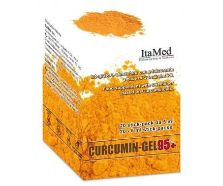Curcumin-Gel 95+ - Integratore a base di curcuma - 20 buste