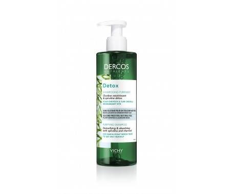 Vichy Dercos Nutrients Detox Shampoo Purificante Capelli Grassi 250 mL