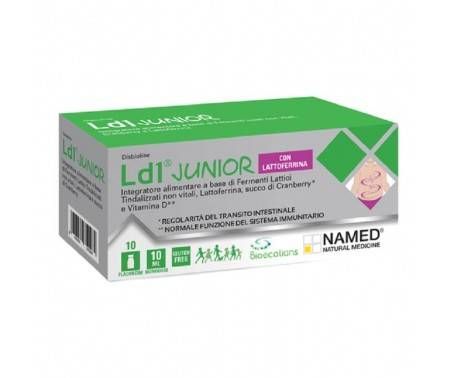 Named LD1 Junior Integratore Bambini 10 Flaconcini Monodose