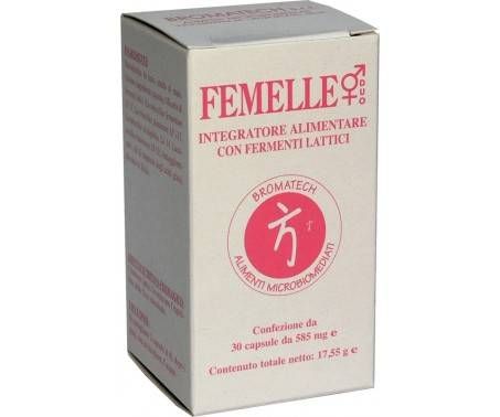 Femelle - Integratore di fermenti lattici - 30 Capsule