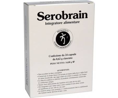 Serobrain - Integratore per la memoria e la concentrazione - 24 Capsule