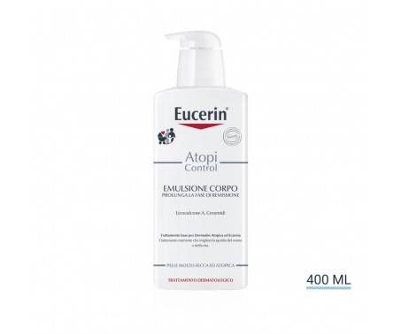 Eucerin AtopiControl Emulsione Corpo 12% Omega Pelle Atopica 400 ml