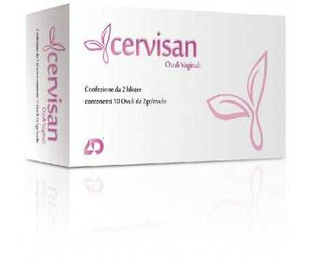 Cervisan Azione Riepitelizzante Ecosistema Vaginale 10 Ovuli Vaginali