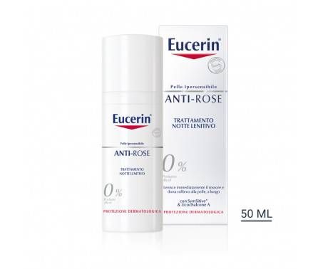 Eucerin Anti-Rose Trattamento Lenitivo Notte Antirossore 50 ml