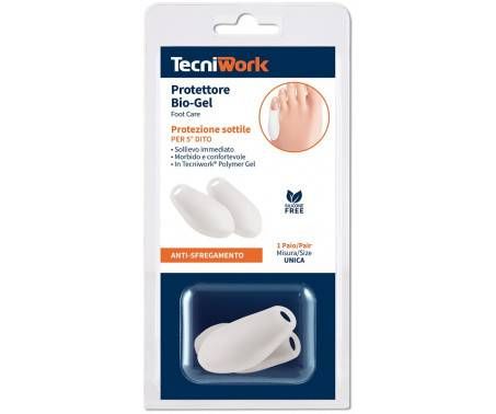 Tecniwork Bio Gel Protezione Sottile Mignolo Taglia Universale 2 Pezzi