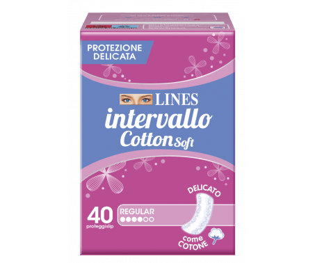 Lines Intervallo Cotton soft 40 Pezzi