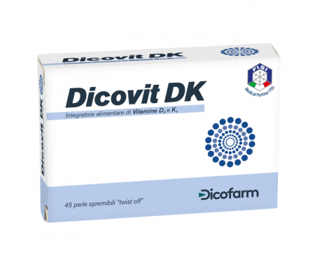 Dicovit DK Integratore di Vitamine D e K 45 Perle