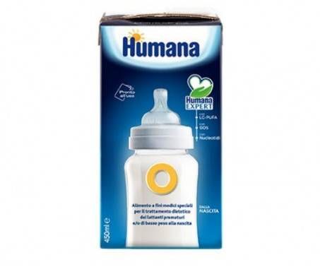 Humana Latte 0 Liquido Neonati Prematuri 450 ml