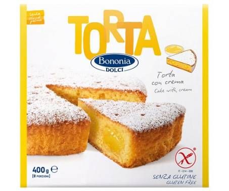 Bononia Senza Glutine Torta Con Crema 400 g