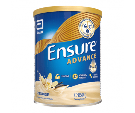 Ensure Advance – Formula Nutrivigor Integratore Alimentare Proteico Vaniglia 850g