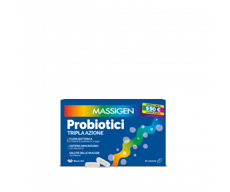 MASSIGEN Probiotici 10Cps