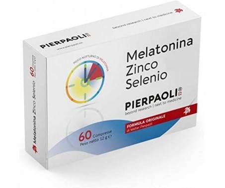 Melatonina Zinco-Selenio Pierpaoli - 60 compresse SCADENZA MAGGIO 2024
